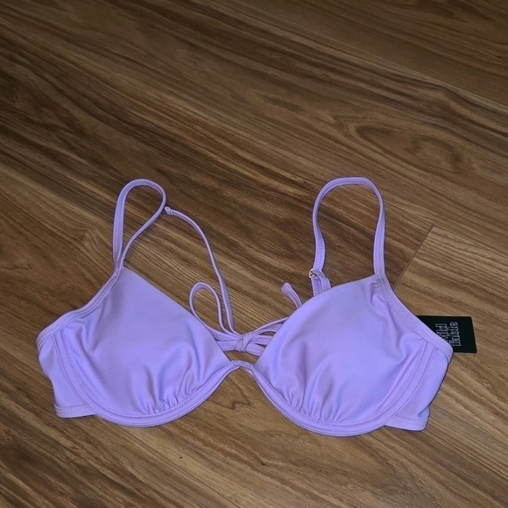 Lilac Bikini Top